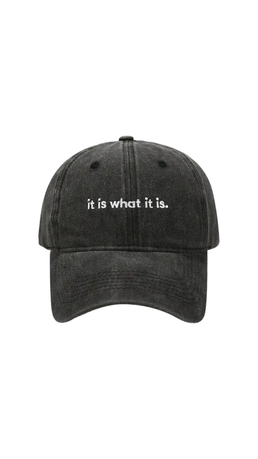 Cappellino Vintage - IT IS WHAT IT IS.